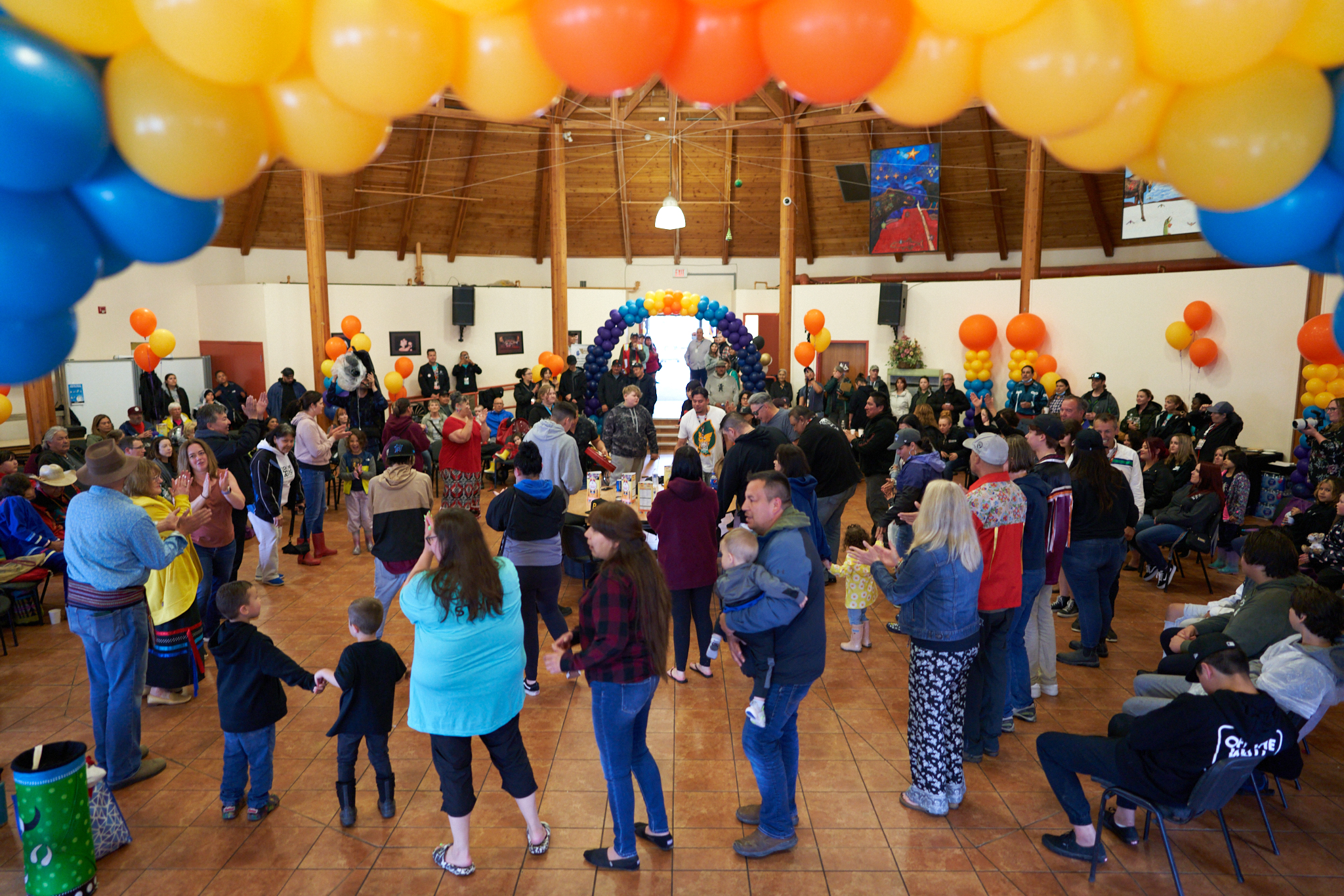Fort McKay round dance event