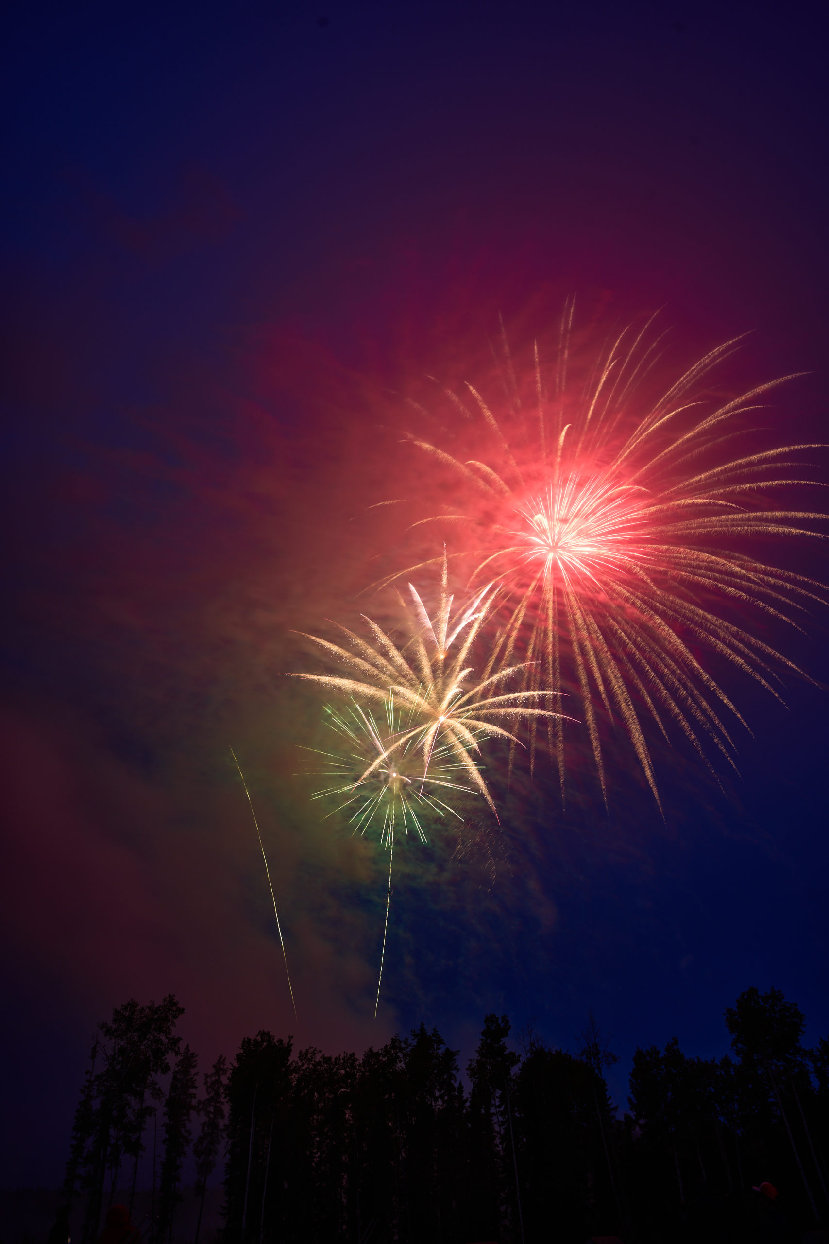 fireworks at treaty days event