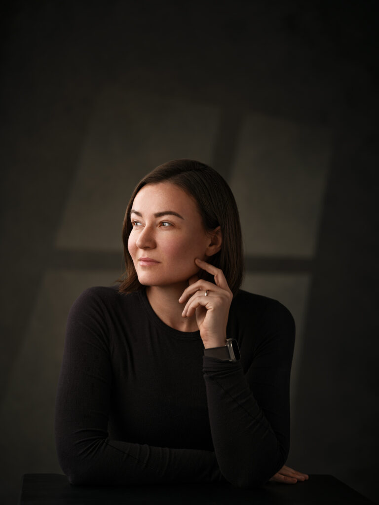 Calgary Photographer, Studio self portrait, studio selfie project